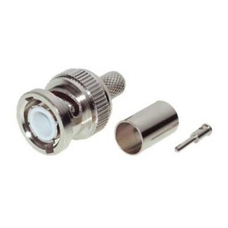 S-Impuls BNC (m) Schrumpfstecker für RG59 Kabel - 75 Ohm / gerade