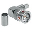 BNC-Stecker (m) Schrumpf für RG59 Kabel - 75 Ohm / Winkel
