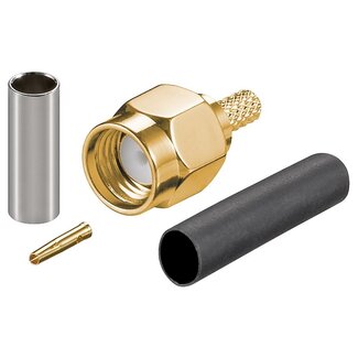 Goobay RP-SMA (m) Crimpstecker - RG-174