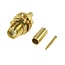 RP-SMA (m) Crimp-Stecker - RG-174