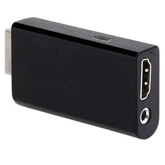 Coretek HDMI-Adapter für Sony PlayStation 2 – Schwarz