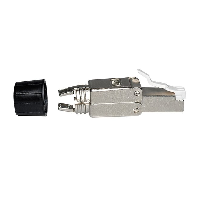 RJ45 werkzeugloser Stecker für F/UTP / S/FTP CAT6a Netzwerkkabel - Stück