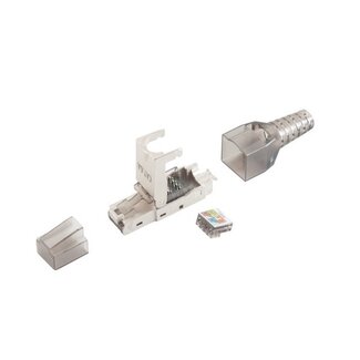 Value RJ45 werkzeugloser Stecker für F/UTP / S/FTP CAT6a Netzwerkkabel - Stück