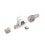 RJ45 werkzeugloser Stecker für F/UTP / S/FTP CAT6a Netzwerkkabel - Stück