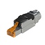 Premium RJ45 werkzeugloser Stecker für F/UTP / S/FTP CAT8.1 Netzwerkkabel - Stück