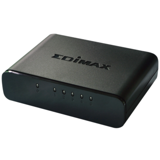 Edimax Edimax ES-3305P 5-Port Fast Ethernet Switch Schwarz