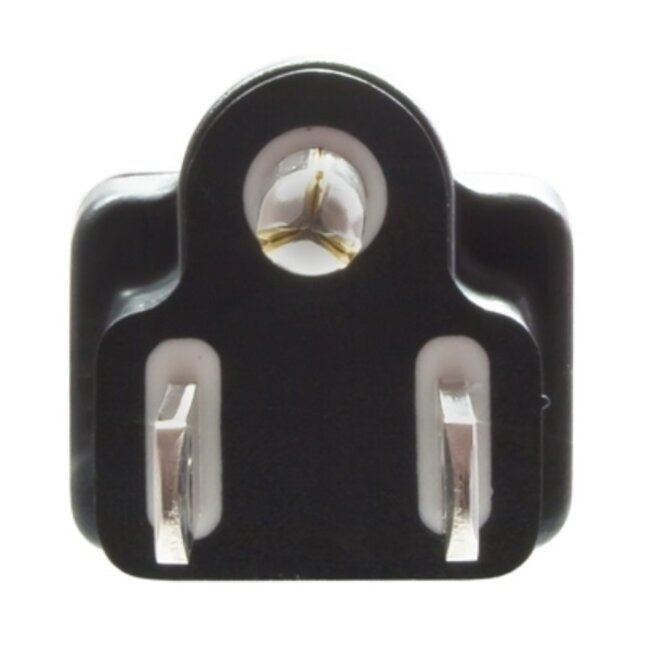 C13 Typ B Stromadapter USA Schwarz