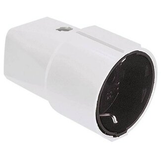 Bachmann Bachmann CEE 7/3 Schutzkontaktstecker gerade weiß