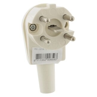 Q-Link Perilex 5-poliger (m) Winkelstromstecker / Beige