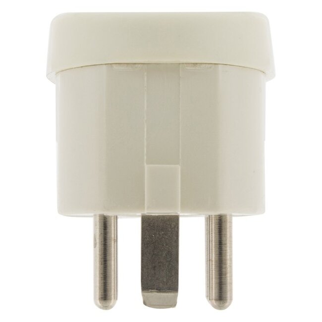 Perilex 5-poliger (m) Winkelstromstecker / Beige