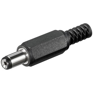 Goobay Lötbarer männlicher DC-Stecker 1,7mm x 5,5mm - 9mm