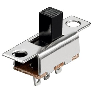 Goobay Schiebeschalter Einbau 3 Lötanschlüsse 1x EIN max. 150V