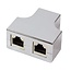 ISDN-Splitter 1x RJ45 (m) - 2x RJ45 (m) (8P8C) / geschirmt