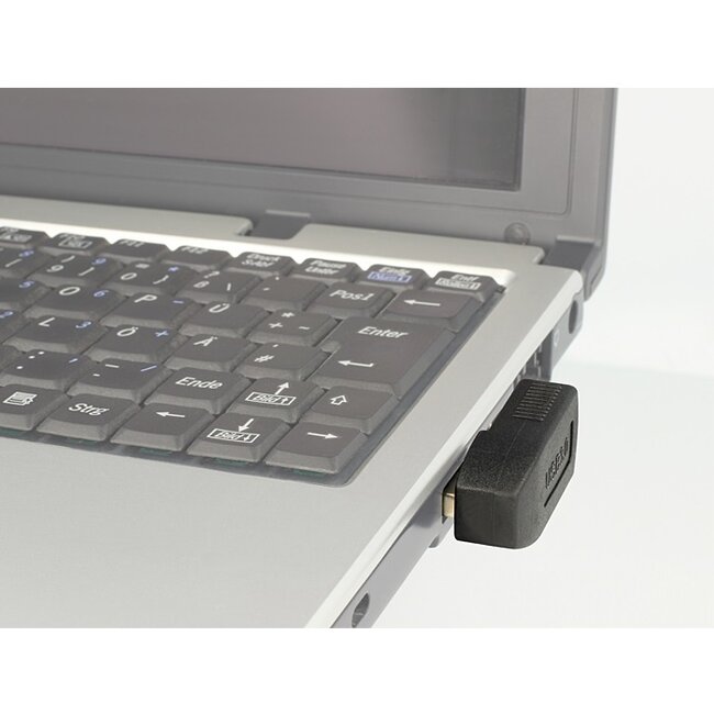 USB-A (m) auf USB-A (w) Winkeladapter rechts USB 3.0 schwarz