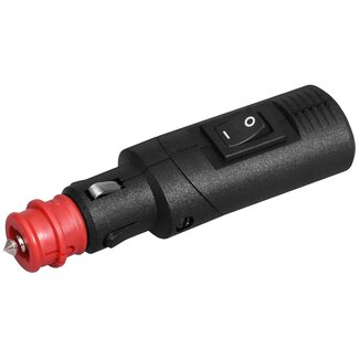 ProCar ProCar drehbarer Zigarettenanzünder-Stecker mit Schalter - 8A