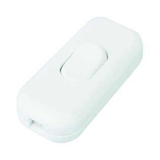 MaxTrack Kippschalter für ungeerdetes Stromkabel / Weiß