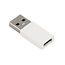 USB-A (m) auf USB-C (w) Adapter USB 3.0 Weiß