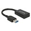 USB-A auf USB-C Adapter - USB3.1 Gen 2 - 1,5A - Schwarz - 0,15 m