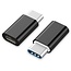 USB-C (m) auf USB Micro B (w) Adapter - USB 2.0 / Schwarz