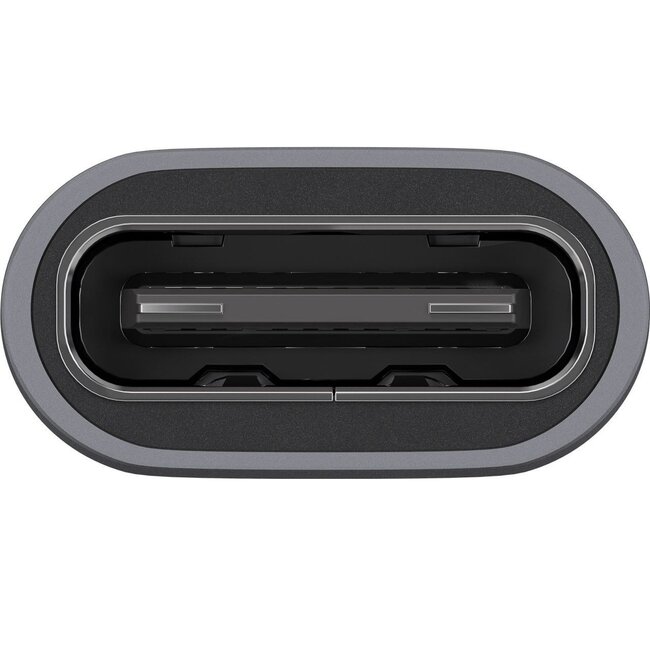 Premium USB Micro B (m) zu USB-C (w) Adapter - USB 2.0 / Metall