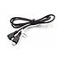 USB Micro B zu USB Micro B OTG Ladekabel - USB 2.0 - bis 1A / Schwarz - 1 Meter