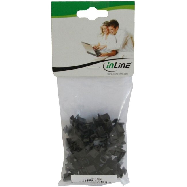 USB 2.0 USB-B Schutzkappen mit Griff, 50 Stück