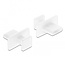 USB-C Schutzkappen mit großem Griff, 10 Stück, weiß