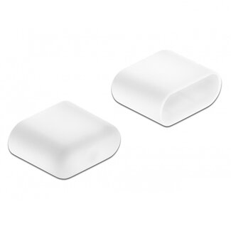 DeLOCK Abdeckkappen für USB-C (m) Stecker (10 Stück) / Weiß