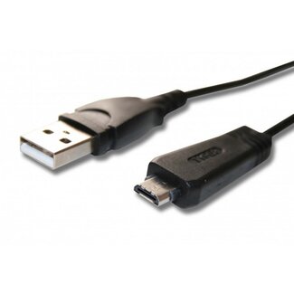 VHBW USB-Kabel kompatibel mit VMC-MD3 für Sony Cyber-shot Kameras - 1,5 Meter