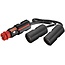 ProCar Zigarettenanzünder-Splitter mit 2x 12-24V Anschlüssen, 0,25m, Schwarz