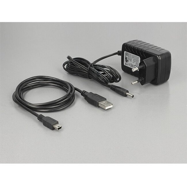 DeLOCK USB 2.0 Hub mit 4 Ports - externe Stromversorgung / Schwarz