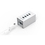 Orico USB 3.0 Hub 4 Ports mit 12V Netzteil, Aluminium, 1 Meter