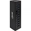 InLine USB 3.0 Hub 10 Ports mit externer 12V Stromversorgung, 1m, Schwarz