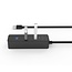 Orico USB 3.0 Hub 4 Ports - Bus-powered / Schwarz - 0,30 m