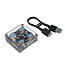 Orico USB 3.0 Hub 4 Ports - busbetrieben / transparent - 0,30 m