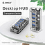 Orico USB 3.0 Hub 4 Ports - Bus-powered / Transparent - 1 Meter