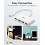 Goobay USB-C Hub 4 Ports USB3.0 Bus-powered Weiß 0,15 m