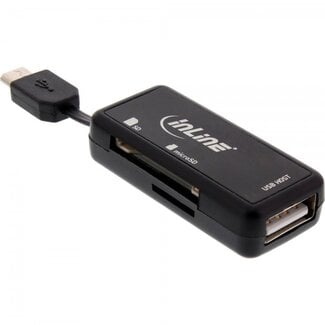 InLine InLine Micro USB OTG Adapter mit Kartenleser