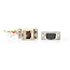 Serieller RS232 Adapter 9-pol SUB-D (m) - RJ45 (w) / Beige