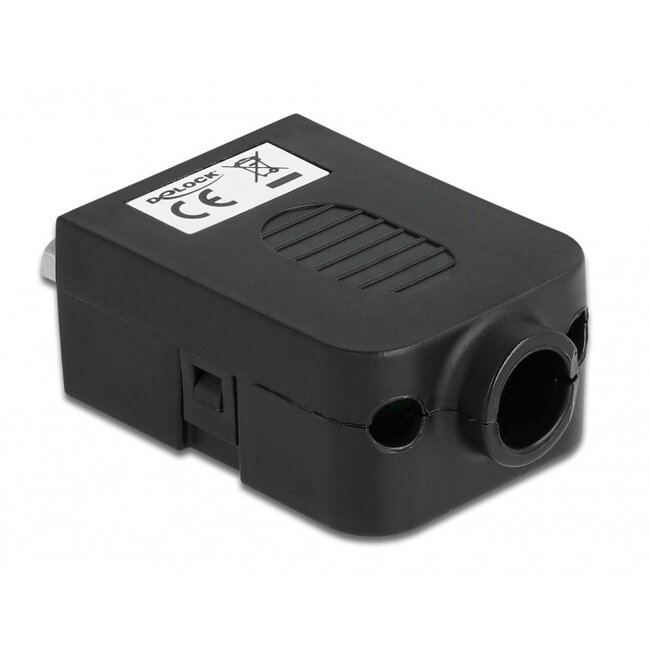 Serieller RS232 9-pol SUB-D Stecker mit Schraubanschlüssen - 10-pol Terminalblock mit Gehäuse und Schrauben