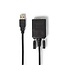 Nedis USB-A (m) zu 9-pol SUB-D (m) RS232 Seriell Adapter - 0,90 m