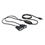 USB-A (m) zu 2x 9-pol SUB-D mit Schrauben (m) Seriell RS232 Adapter / FTDI Chip - 1,4 m