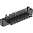 SATA Daten- und Stromadapter - rechtwinklig nach oben / kompakt - SATA600 - 6 Gbit/s / schwarz