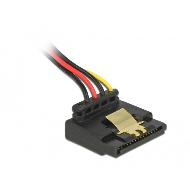 Floppy (m) auf SATA (w) Winkel-Stromkabel - 0,30 m