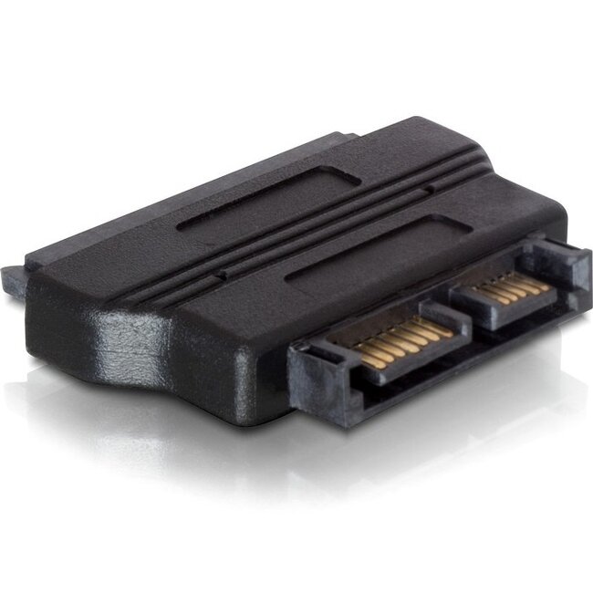 Slim SATA (m) - SATA (w) Adapter / SATA600 - 6 Gbit/s