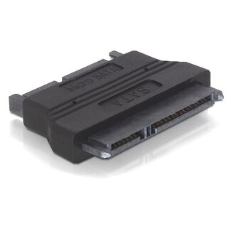DeLOCK Micro SATA (m) auf SATA (w) Adapter - SATA300 - 3 Gbit/s