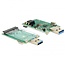 USB 3.0 USB-A zu mSATA Adapter