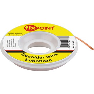 Fixpoint Entlötlitze 1 mm - 1,5 Meter