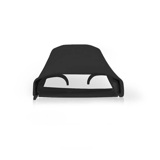 Kunststoff-Kabelkanal - 110 x 6 cm / Schwarz