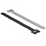 Klettkabelbinder 240 x 12 mm / schwarz (10 Stück)